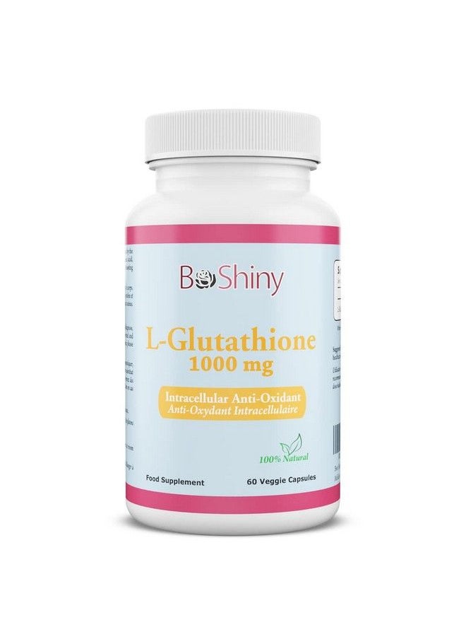 BeShiny - Skin Whitening Lglutathione Intracellular Antioxidant 1000Mg (60 Capsules) Skin Lightening - Image 1