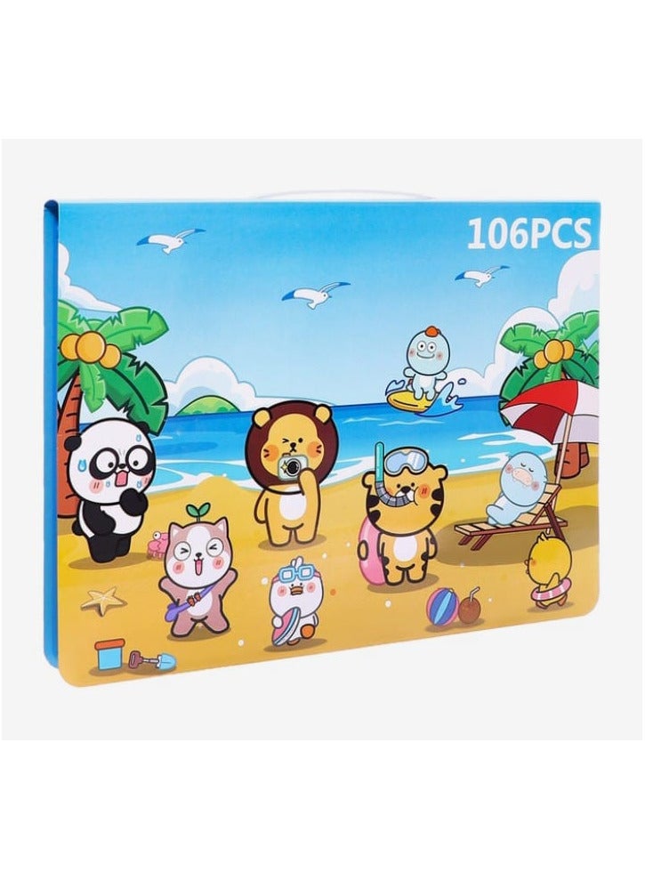 A color box with 106 colors for limitless creativity. - Image 4