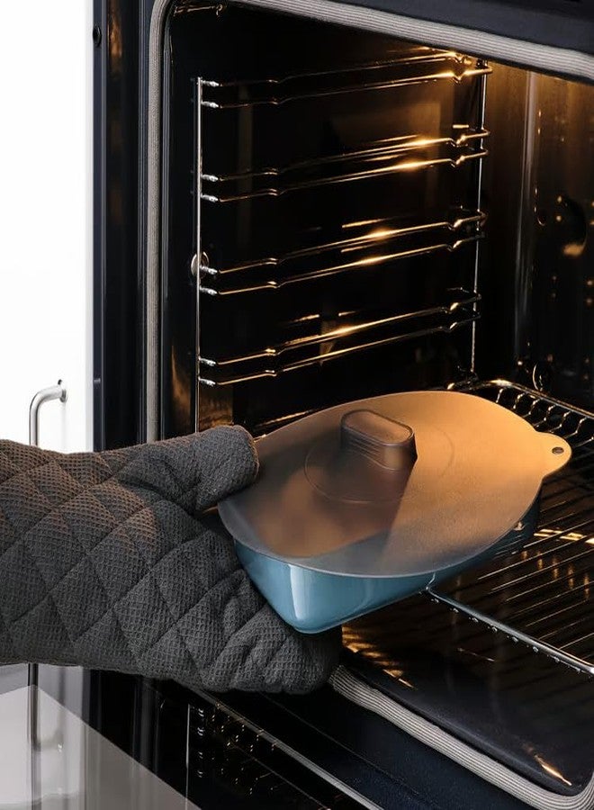 STORK KLOCKREN Universal Silicone Lid, Set of 3, Dishwasher-Safe, Oven-Safe, Freezer-Safe, Sizes 21, 25 and 29 cm, for Pots and Pans - Image 4