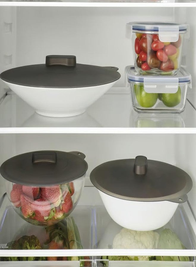 STORK KLOCKREN Universal Silicone Lid, Set of 3, Dishwasher-Safe, Oven-Safe, Freezer-Safe, Sizes 21, 25 and 29 cm, for Pots and Pans - Image 3