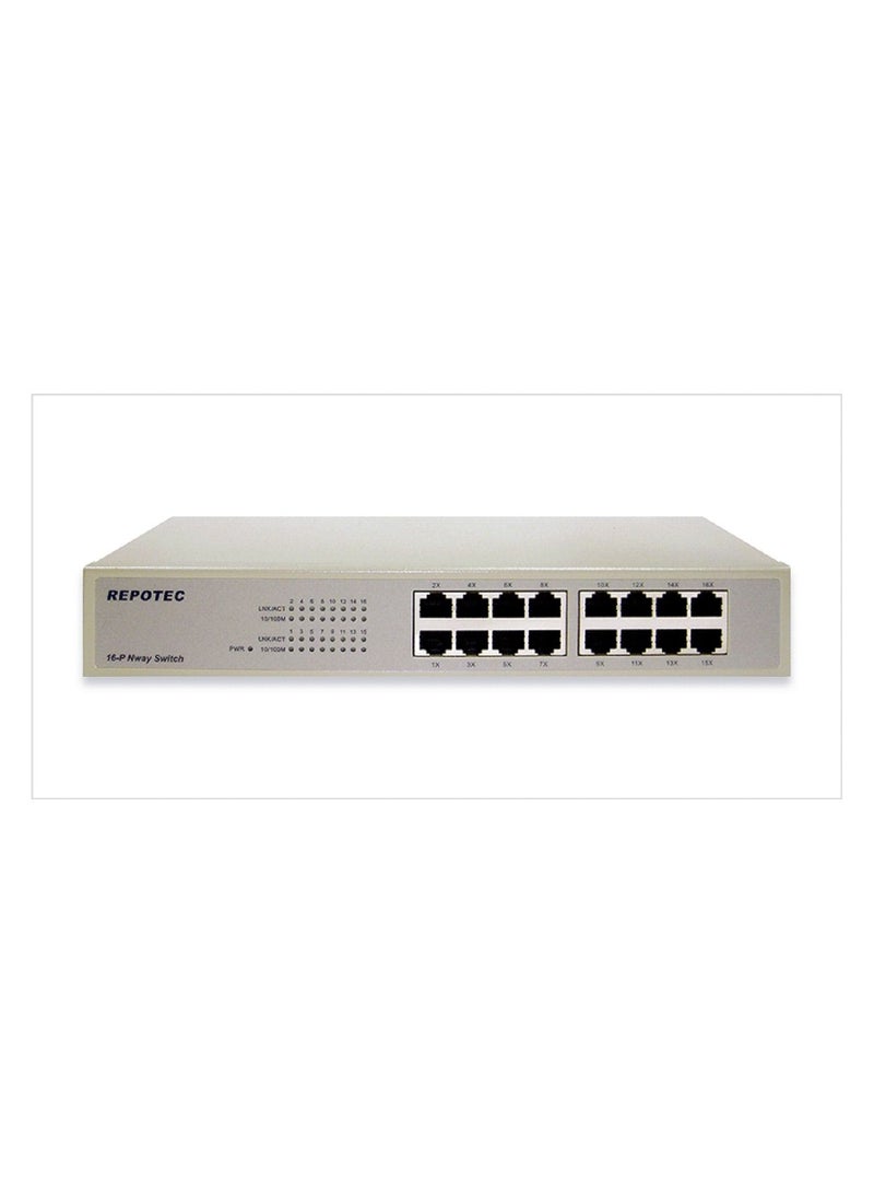 REPOTEC RP-1716DR2-L: 16-P Fast Ethernet Switch - Image 2