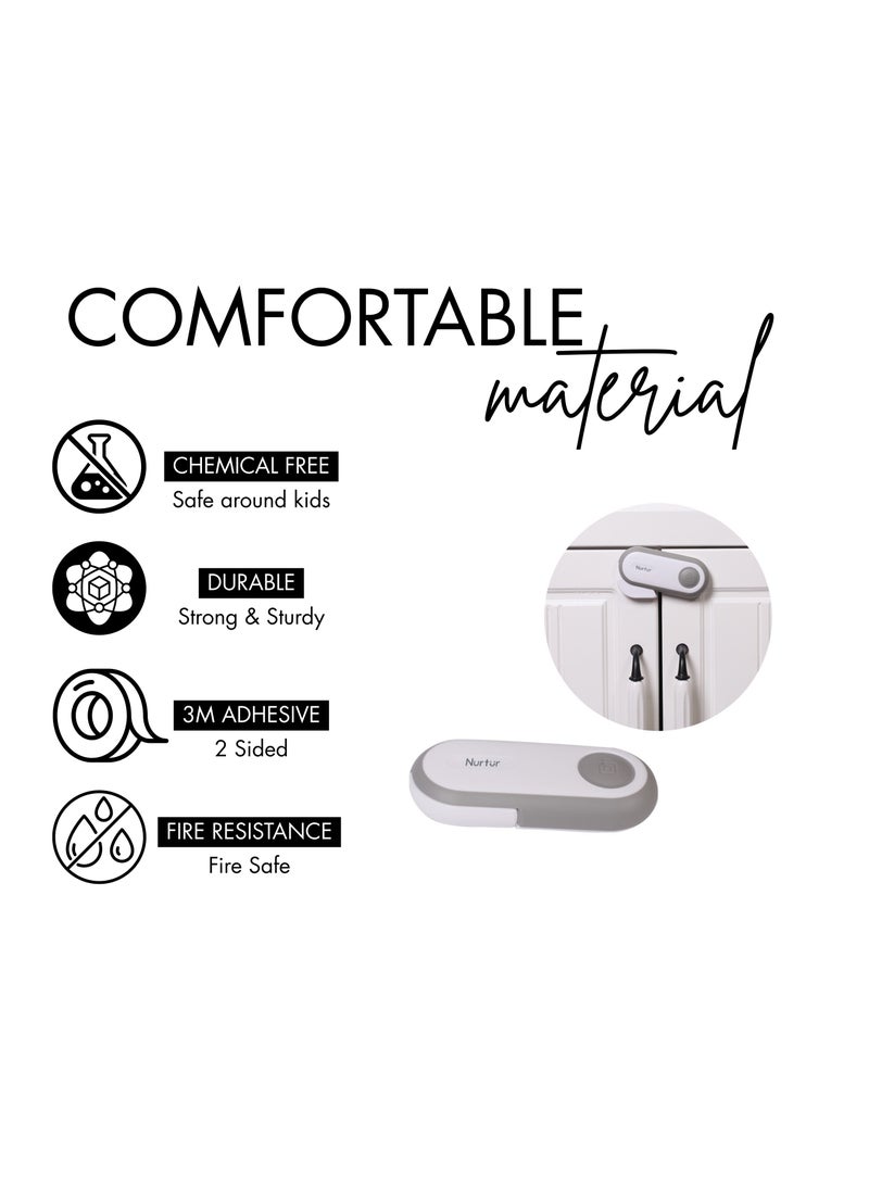 Nurtur Safety - Cabinet Lock - Pack of 1 - Image 4