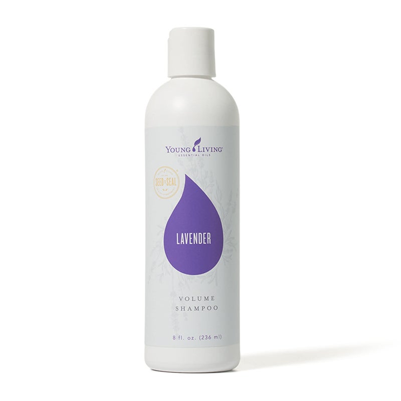 Young Living Lavender Volume Shampoo Essential Oils - Cleanses and Nourishes Fine Hair - 8 fl oz - Gently Cleanses Fine Hair for a Boost of Body and Shine from Root to Tip - Image 1