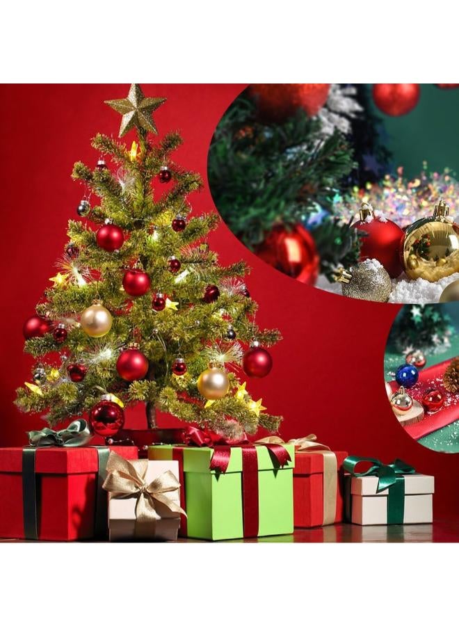 Pacl Of 24 Christmas Ball Ornaments Balls 3 CM - Image 2