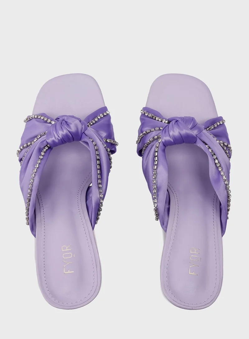 FYOR Knot Strap Sandals