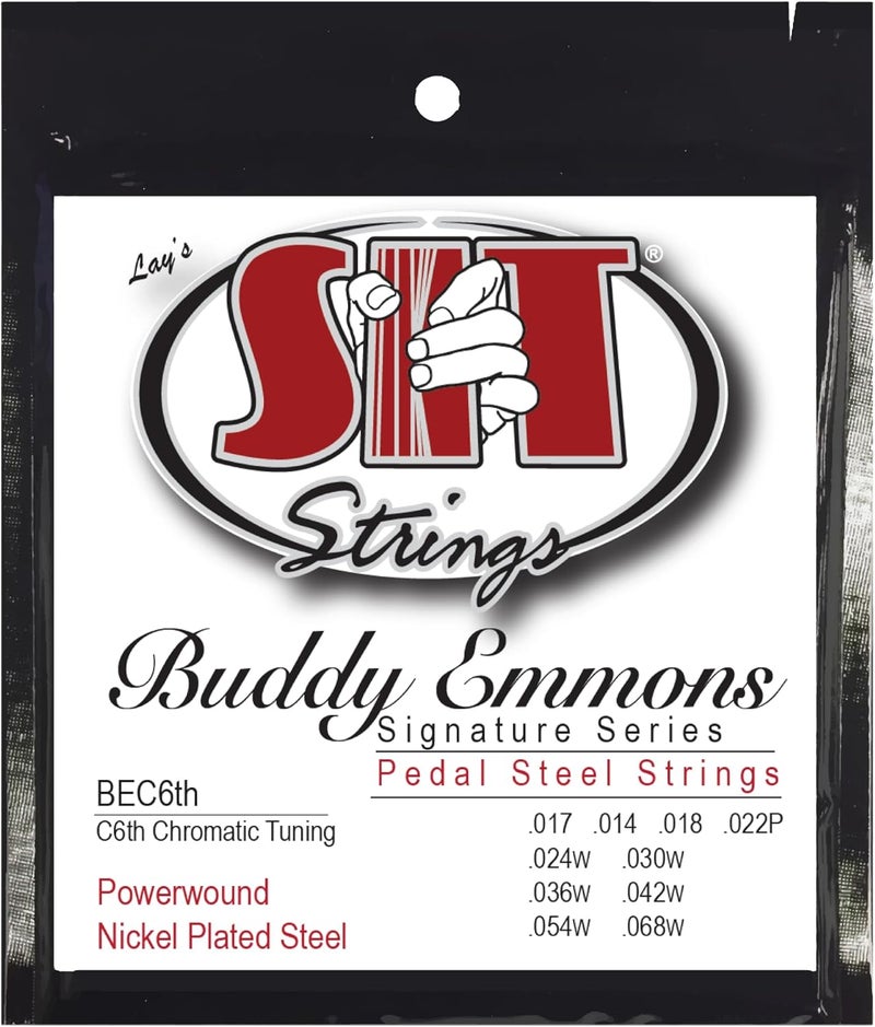 SIT Strings Buddy Emmons Pedal Steel Strings Nickel (S.I.T.), C6th Tuning, BEC6th - Image 2