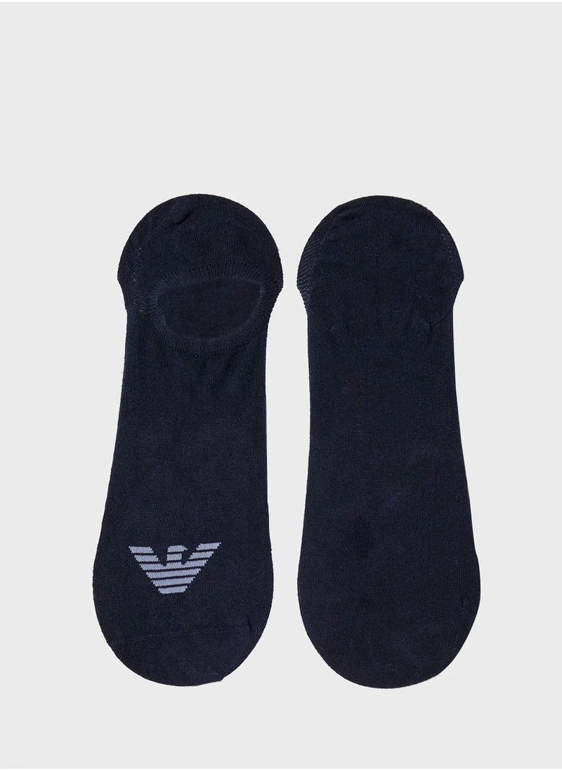 امبوريو ارماني Logo Ankle Socks