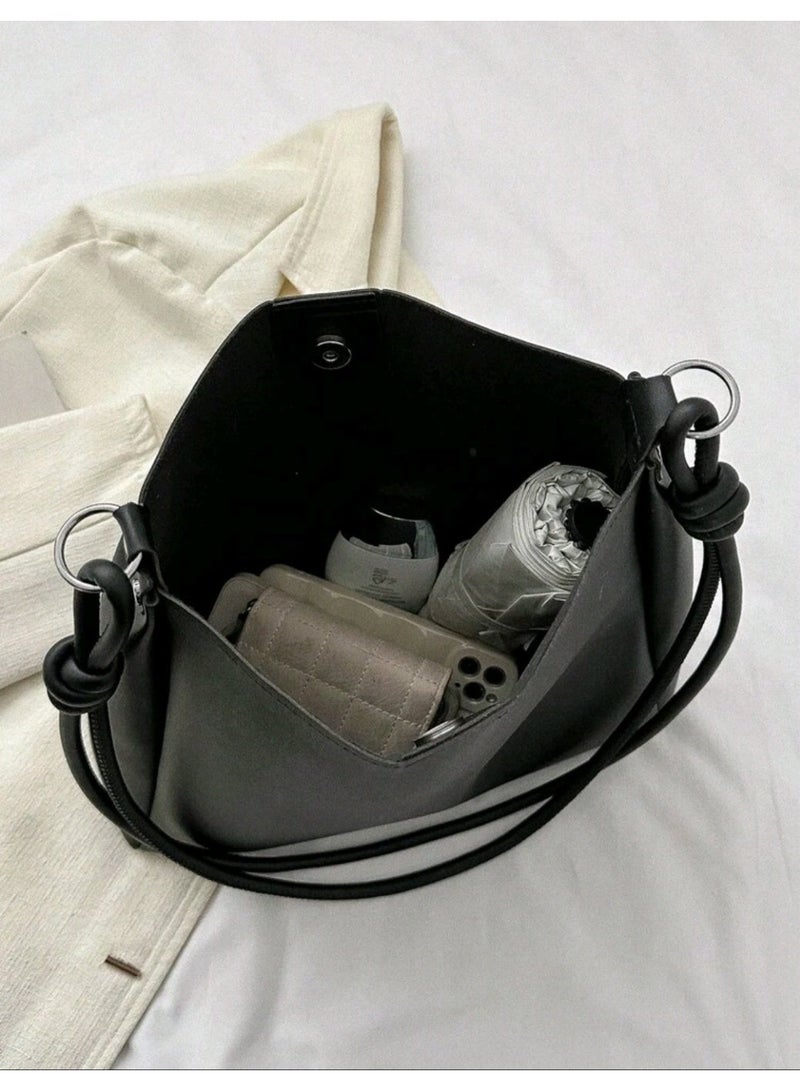 Shein Luxury New PU Leather Fashion Design Handbag - Image 4