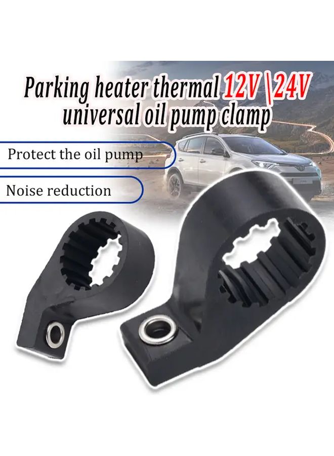 A Universal Parking Heater Oil Pump Bracket With Rubber Sleeve For Silent Shock Absorption And Secure Fitting 1pc - Image 1