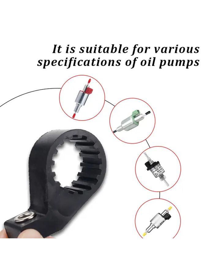 A Universal Parking Heater Oil Pump Bracket With Rubber Sleeve For Silent Shock Absorption And Secure Fitting 1pc - Image 3