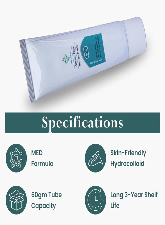 MED P 1004‑2650 Stoma Paste 60 g - Leak Guard Seal for Colostomy, Ileostomy, Urostomy - Image 3