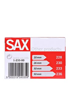 Sax Sax233  Paper Clips  no 233 - 10 Boxes x 100 Pieces - 30mm -1000 pcs  - Image 4