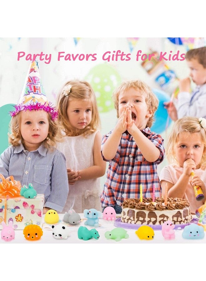 Chocozone Pack of 50 Squishy Toys Squishies Animals Squeeze Toys Stress Balls Cute Birthday Party Favors Squishy Toy for Kids - Image 4
