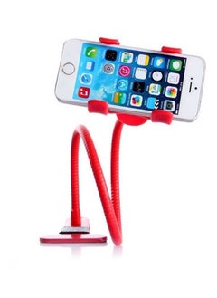 Flexible Mobile Tabletop Stand, Metal Built, Heavy Duty Foldable Lazy Bracket Clip Mount Multi Angle Clamp for All IOS Android