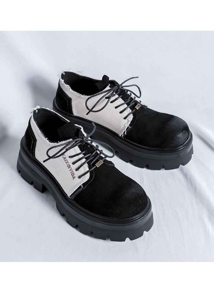 Warrior Versatile Retro Casual Leather Shoes  - Image 2