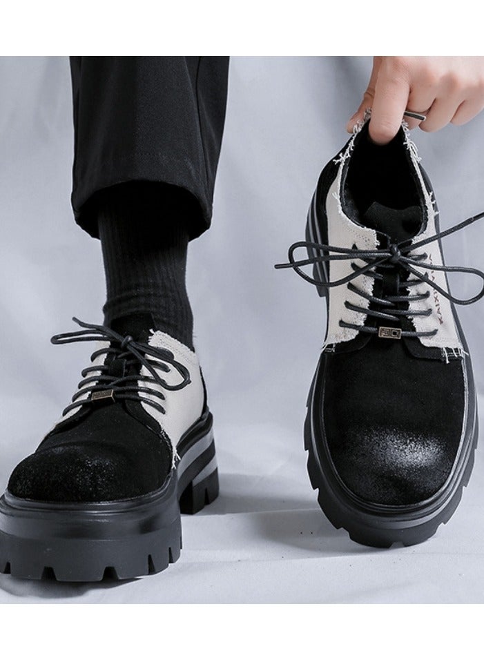 Warrior Versatile Retro Casual Leather Shoes  - Image 3