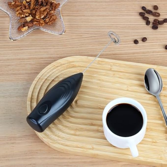 Unity ChefS Delight Milk Frother  Electric Handheld Frothing Tool For Creamy Coffee Latte Cappuccino Easy To Use  Clean Perfect For Home  Caf Use L4Xw225Cm - Image 1