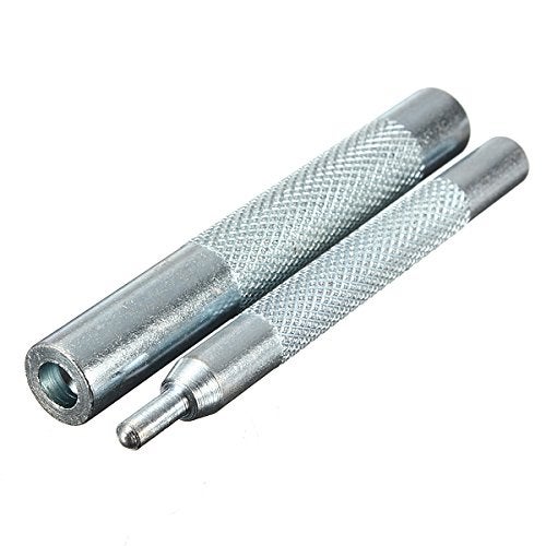 Co-link Craft Tool Die Punch Snap Kit Rivet Setter with Base for Punch Hole and Install Rivet Button (Rivet Setter with Base) - Image 5