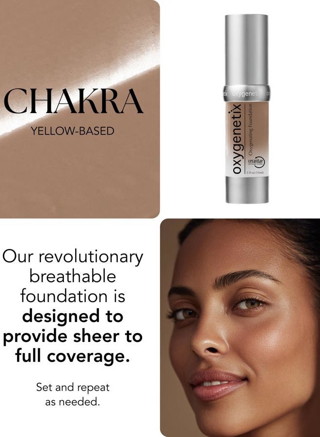 oxygenetix Oxygenating Foundation - 15ml - Chakra - Image 4