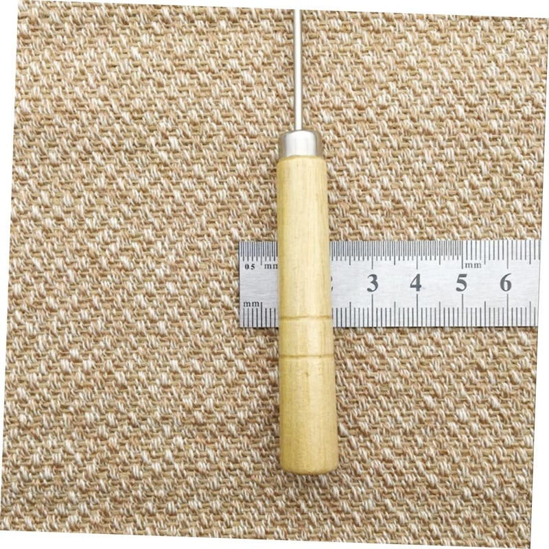 LOLIPPYY 10pcs Wooden Handle Scriber Needle for Marking Patterns Essential Modelling and Quilling Tool for Crafts and Art Projects - Image 3
