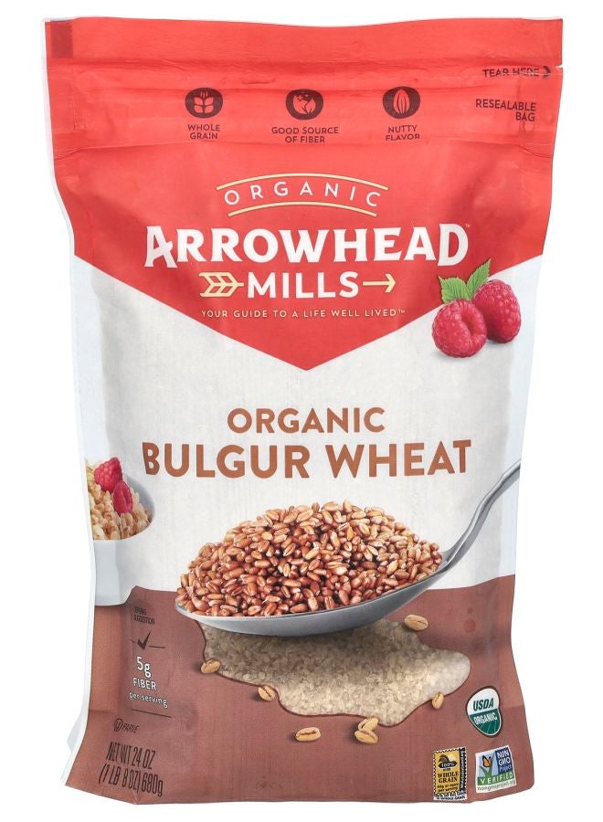 Organic Bulgar Wheat 24 oz (680 g)