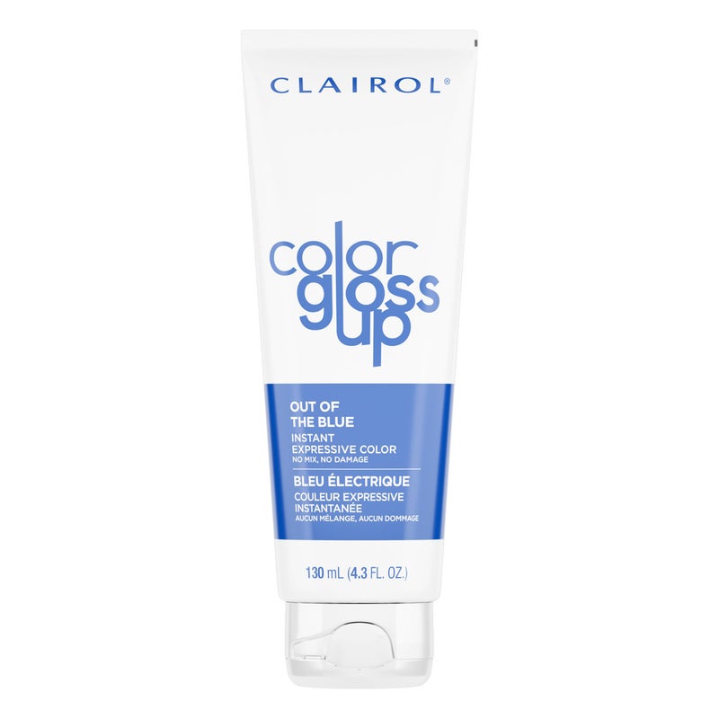 Clairol Color Gloss Up Temporary Hair Dye, Out of the Blue Hair Color, Pack of 1 - Image 1