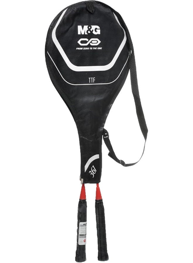 M&G M2 Badminton Racket Set, 2 Lightweight Dynamic Rackets with 3 Shuttlecocks for Agile Play - Image 4
