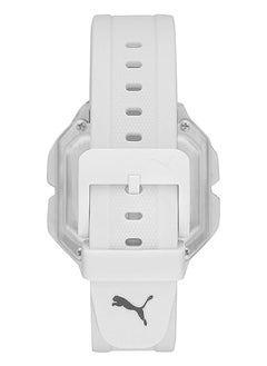 PUMA Unisex Puma Remix White Digital Watch - P5018  - Image 2
