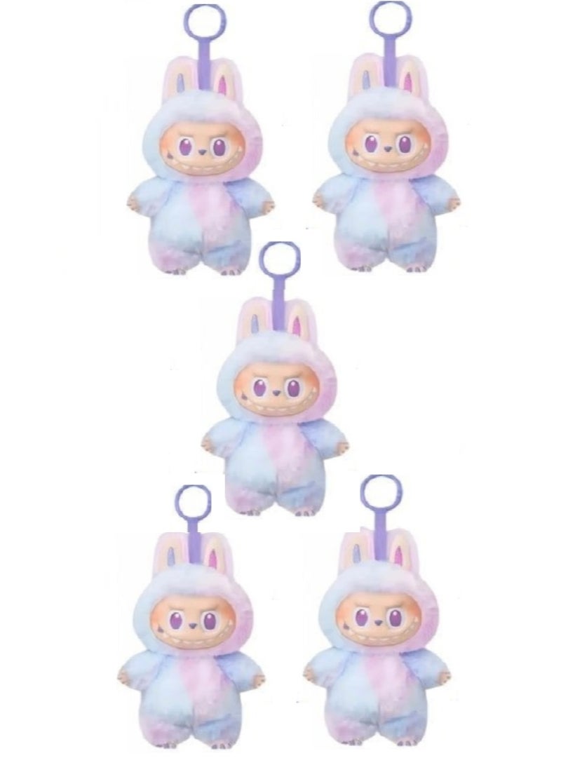 Pop Mart x Bobo & Coco Labubu V3 Monster Doll 16cm Random Color (Surprise Blind Box)Pack Of 5