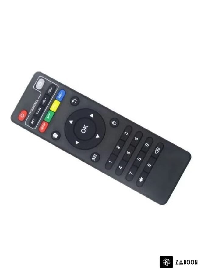 Zaboon - Replacement IR Remote Control For Android TV Box H96 MAX/V88/MXQ/TX6/T95X/T95Z Plus/TX3 X96 - Image 1