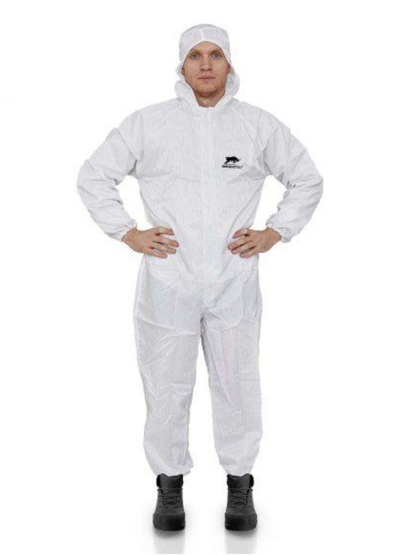 RHINOMOTIVE RHINOMOTIVE - Safety REUSABLE COVERALL EXTRA LARGE Protects against spray paint solvents and dust  - Image 1