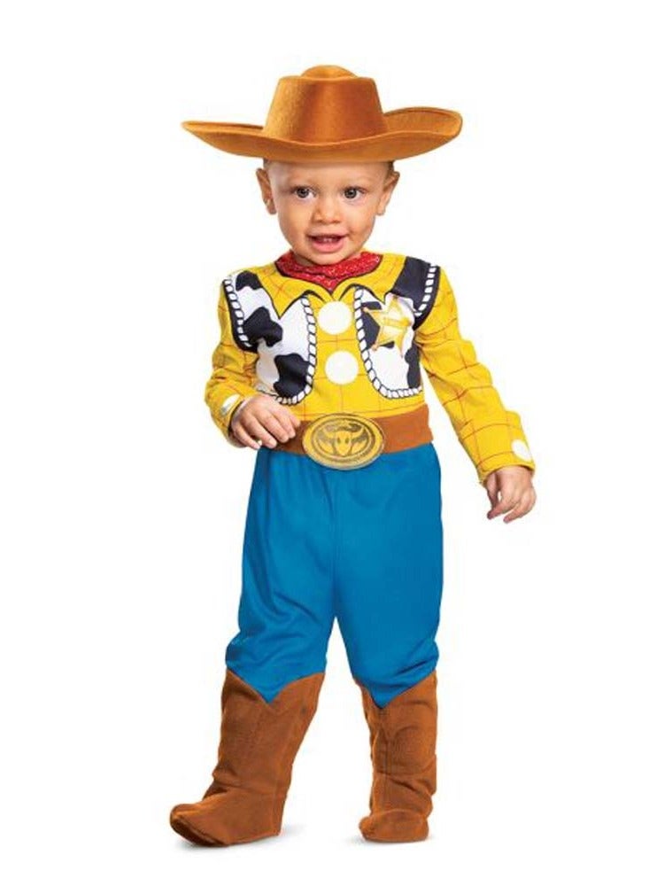 Party Centre Infant Woody Deluxe Costume's Baby Toy Story Cowboy Outfit - Image 1