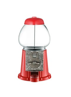 Great Northern Popcorn Company Vintage Gumball Machine 11 Inch Retro Style Coin Operated Cast Metal Vending Machine With Glass Globe And Free Spin By Great Northern Popcorn Red  - Image 2