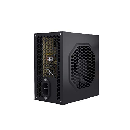 FINGERS BlackBox-500 High Efficiency Power Supply SMPS (500 Watts Power Supply Unit | Rich Black Finish) - Image 1