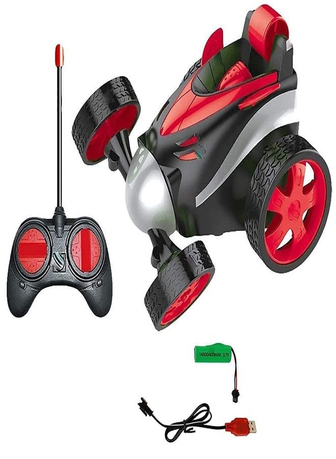 MKY® Racing RC Stunt Car 360 Degree Flips Vehicles High Speed on Road Toys for 3-10 Year Boy Girls Plastic (Pack of 1) - Image 1