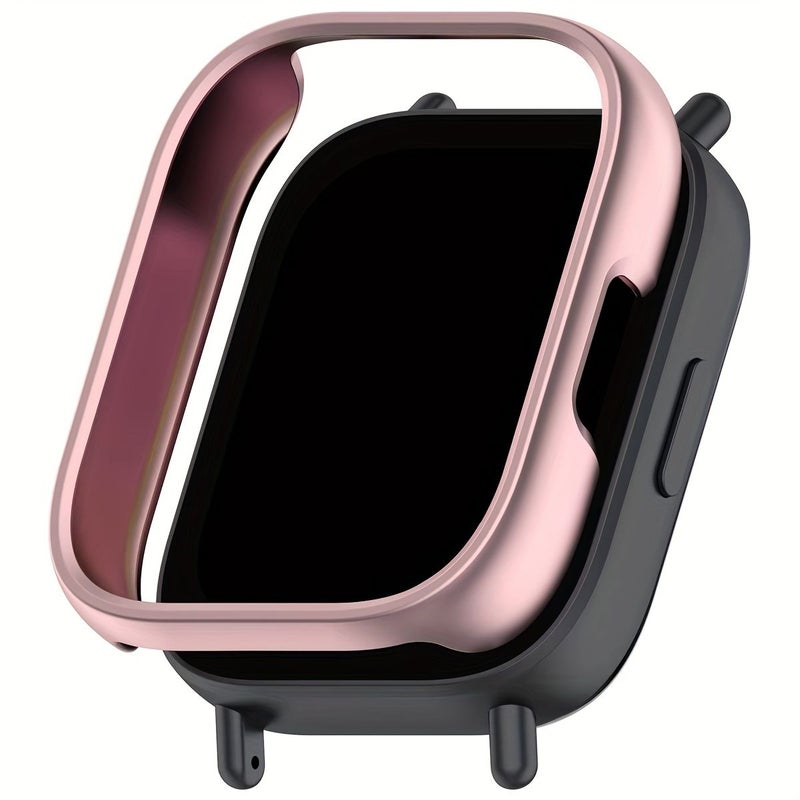 غطاء شفاف أسود مكون من قطعتين لحماية ساعة Redmi Watch 5 Lite بتغطية كاملة للزوايا - Image 4