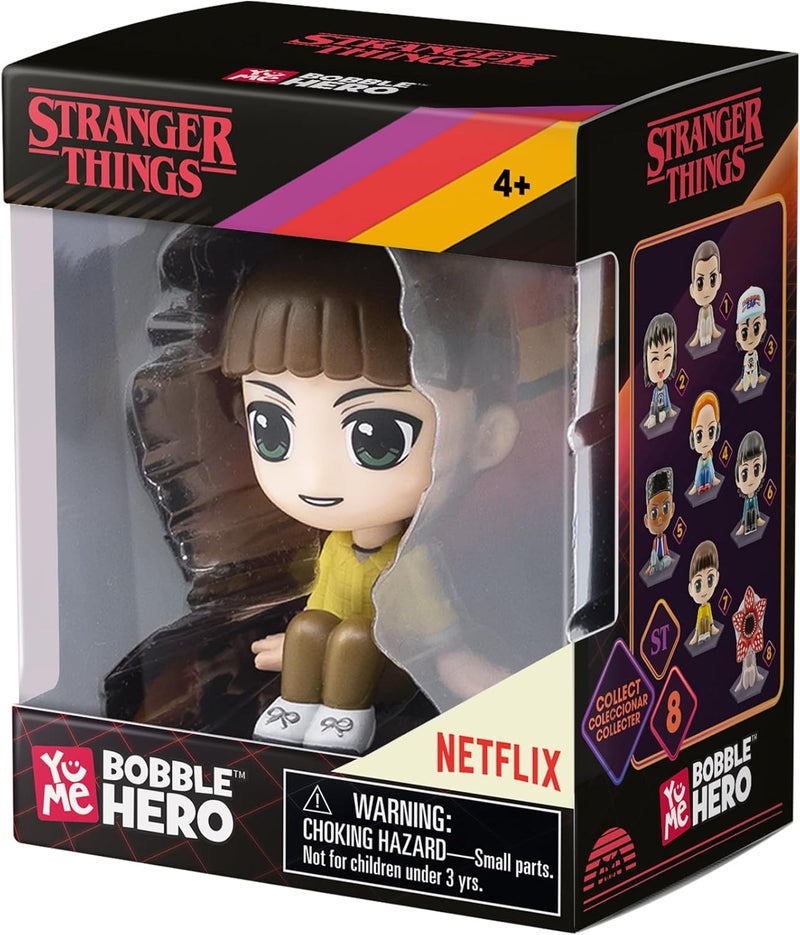 يومي Stranger Things Bobble Hero Window Box – ويل بوير، قطع تذكارية، تصميمات حصرية برخصة رسمية - Image 5