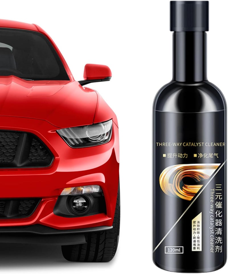 Catalytic Cleaner,Carbon Removal Detailing Supplies,Car Emissions System Engine Cleaner - for Automotive Truck RV SUV Emissions System Maintenance Restoration - Image 1
