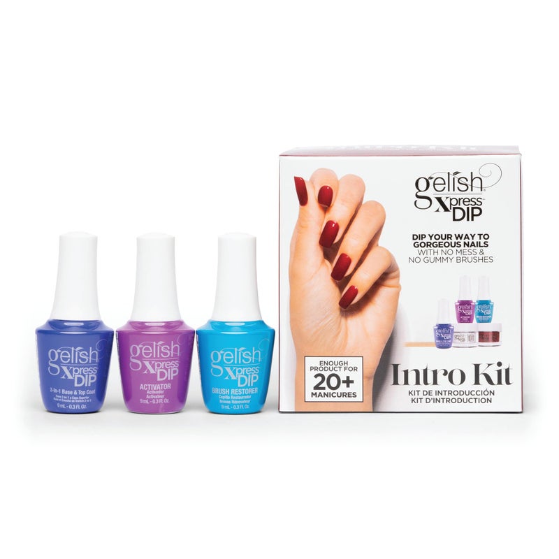 Gelish MINI Xpress Dip Intro Kit - No UV Light Needed, Odor-Free, Chip-Resistant, 20+ Manicures Long-Lasting Dip Powder System with ColorFusion Formula. - Image 2