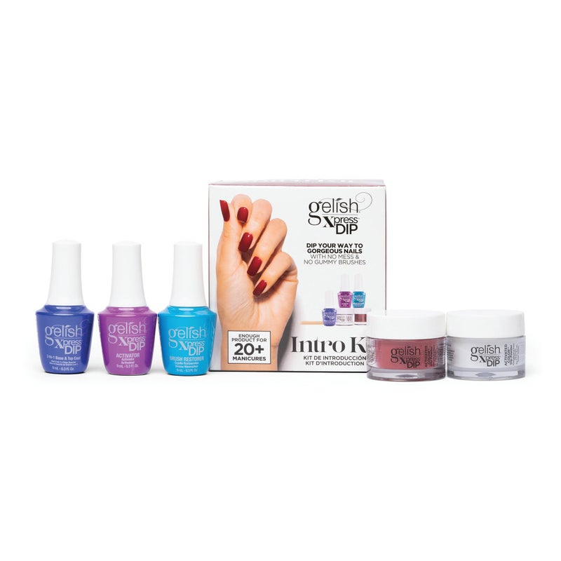 Gelish MINI Xpress Dip Intro Kit - No UV Light Needed, Odor-Free, Chip-Resistant, 20+ Manicures Long-Lasting Dip Powder System with ColorFusion Formula. - Image 3