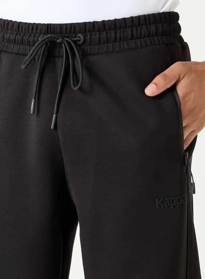 Kappa Kappa Logo Print Track Pants with Pockets