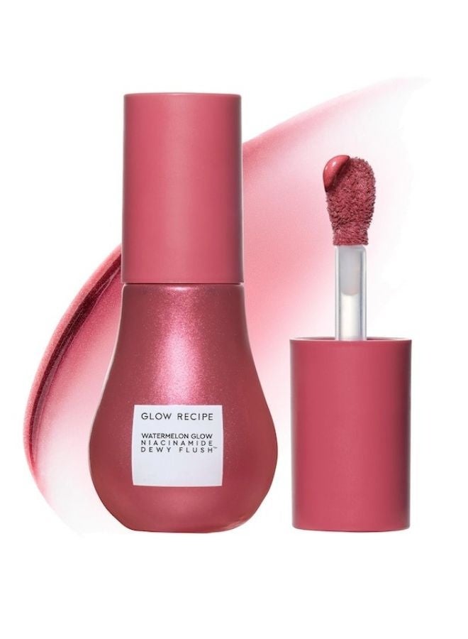glow receipe Glow Recipe Watermelon Glow Niacinamide Dewy Flush - Brightening Serum Blush Berry Flush - Natural Berry Mauve 12ml - Image 1