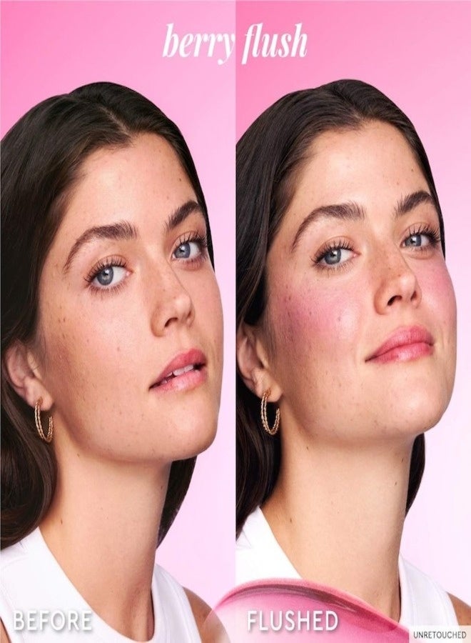 glow receipe Glow Recipe Watermelon Glow Niacinamide Dewy Flush - Brightening Serum Blush Berry Flush - Natural Berry Mauve 12ml - Image 3