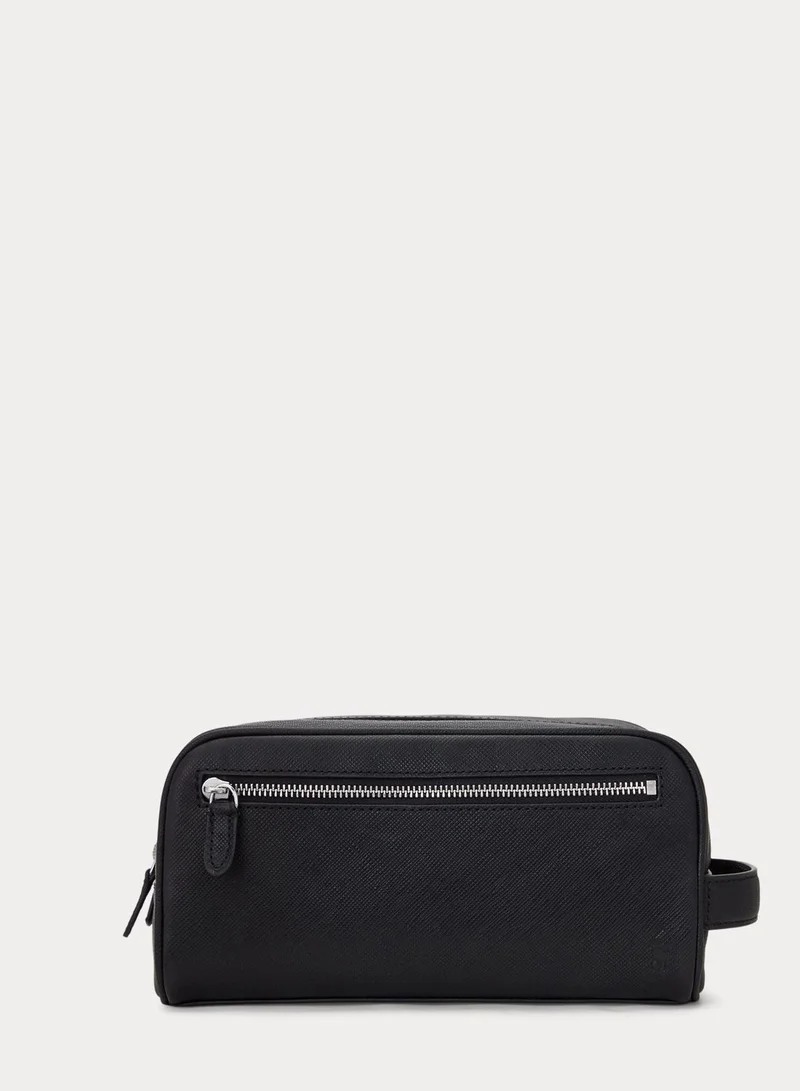 POLO RALPH LAUREN Saffiano Leather Travel Case