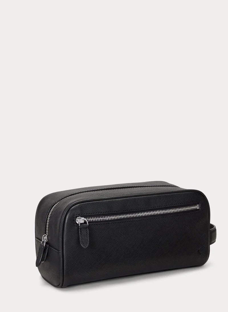 POLO RALPH LAUREN Saffiano Leather Travel Case
