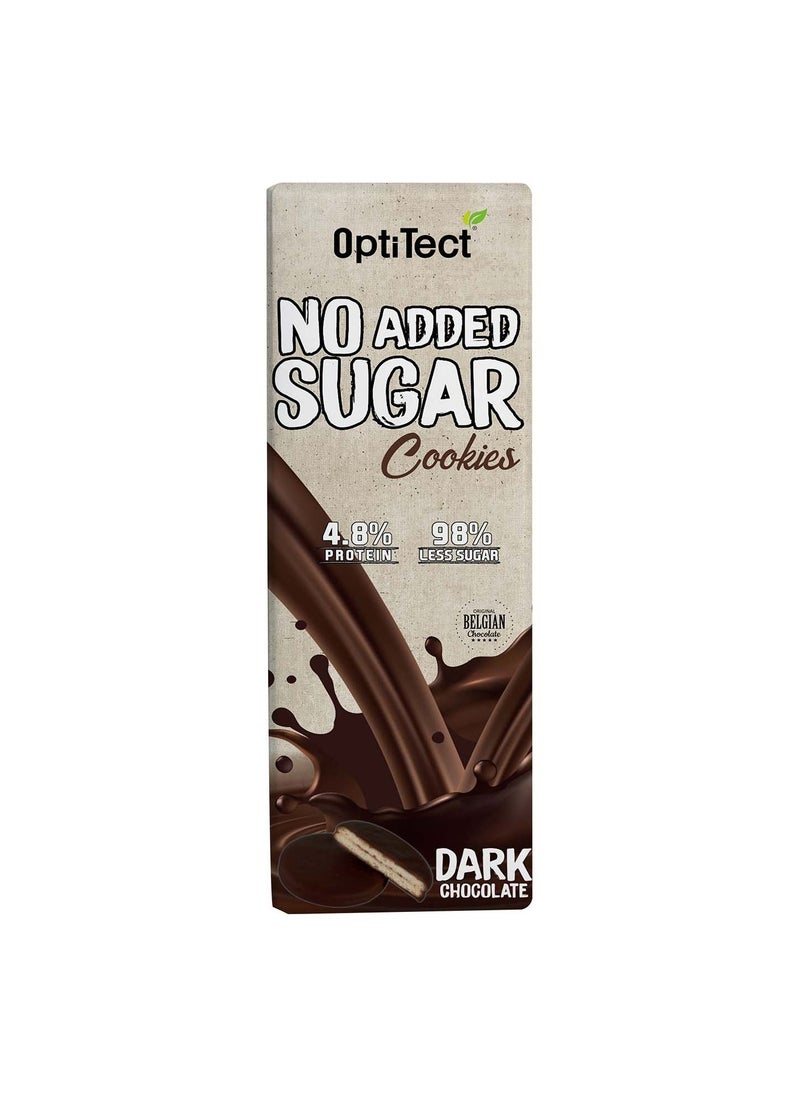 OptiTect - Optitect No Added Sugar Cookies, Dark Chocolate, 75gm - Image 1