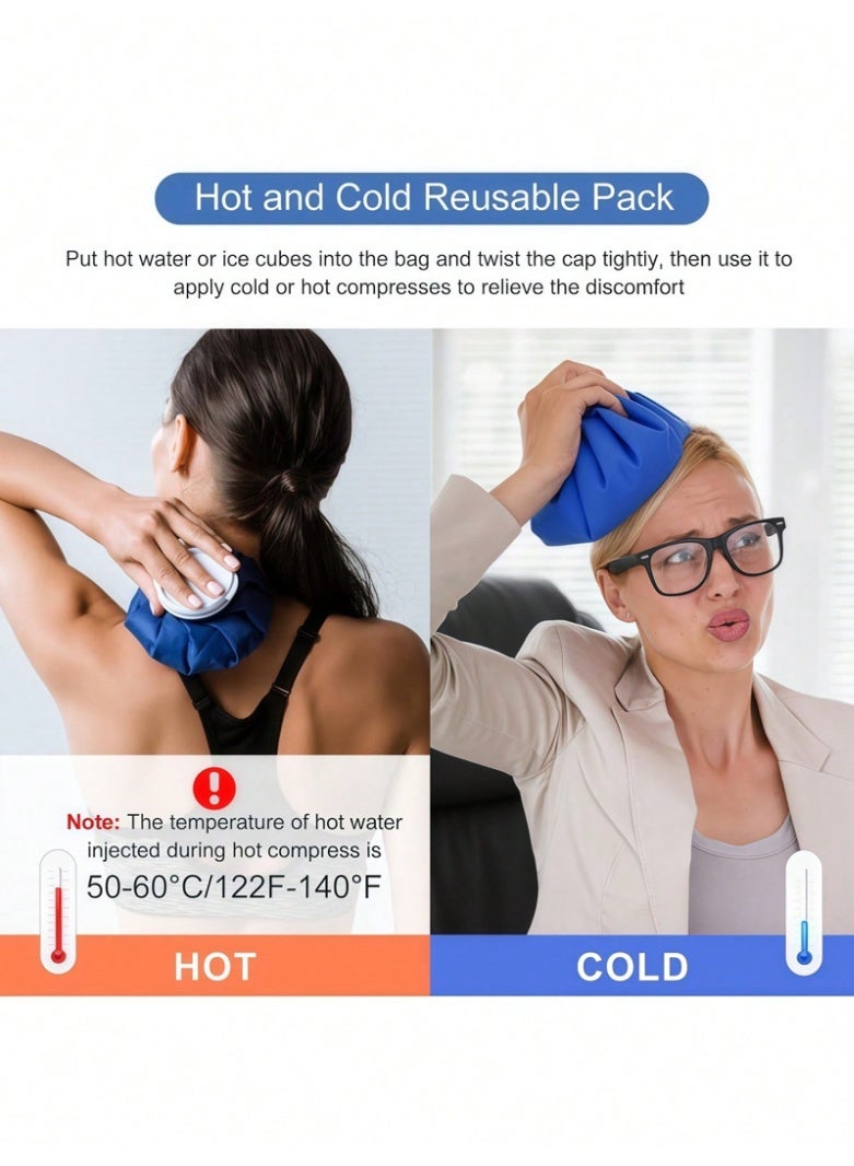 Sports Cloth Ice Pack, Ice Pack, Physical Cooling, Used For Cold And Hot Rose Red - Image 3