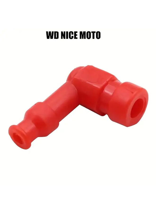 Green Heavy Duty Rubber Spark Plug Cap for Motorcycle ATV Dirt Bike Scooter - Image 3