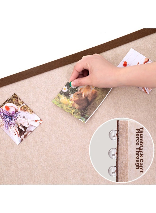 Felt Wall Sticker, Whiteboard, Self-adhesive Photo Display Wall, No Drilling Required, Background Whiteboard, Message Board, Display Board, Bulletin Board, Promotional Board - Image 3