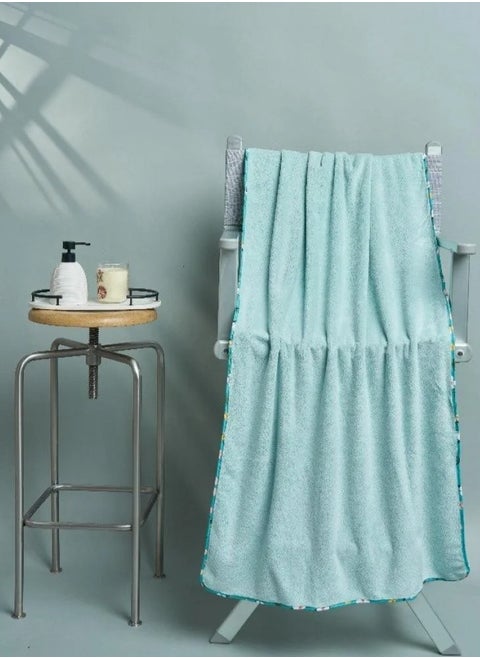 Medium Bath Towel Size 140*70*2.5cm Pistachio